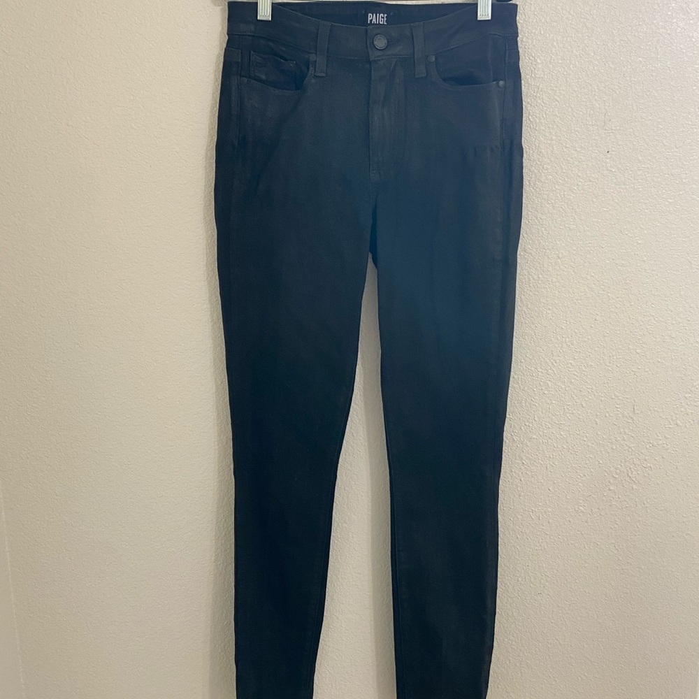 Women’s Paige size 27 black jeans pants